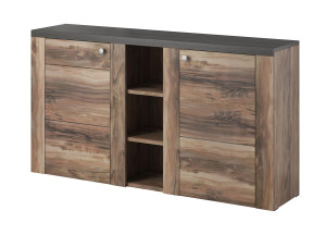 Komoda Larona Typ 26 Satin Nussbaum/Touchwood Helvetia Wieruszów