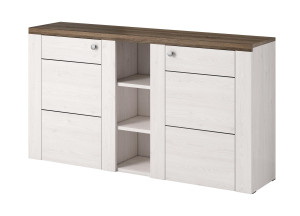 Komoda Larona Typ 26 Sibiu larche/Sonoma truffel Helvetia Wieruszów