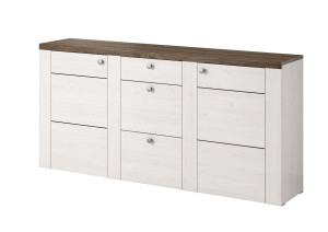 Komoda Larona Typ 25 Sibiu larche/Sonoma truffel Helvetia Wieruszów
