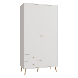 Szafa do sypialni 100 cm Harllson HLTS721LEC biały