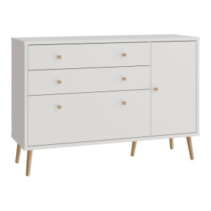 Komoda z szufladami 120 cm Harllson HLTK221REC biały