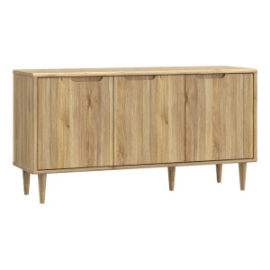 Niska komoda 140 cm Sherbrooke CVRK131EC dąb mauvella