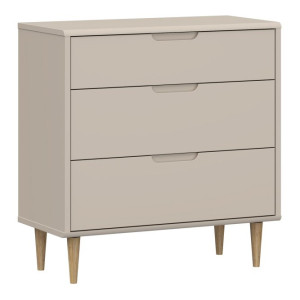 Mała komoda z szufladami 90 cm Sherbrooke CVRK211EC piaskowy