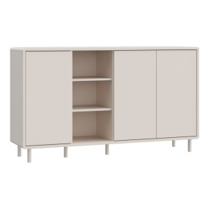 Komoda do salonu 160 cm Playly PYYK241LEC piaskowy