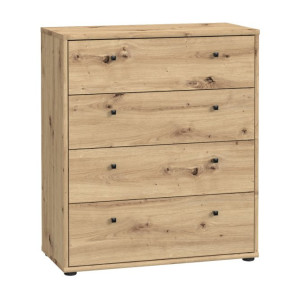 Komoda z szufladami 70 cm Archbox T2KK212 dąb artisan