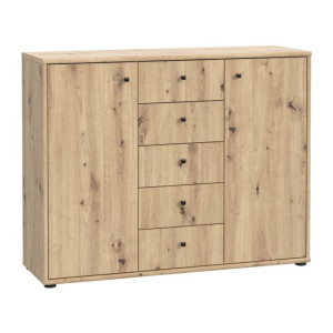 Komoda z szufladami Archbox T2KK45 dąb artisan