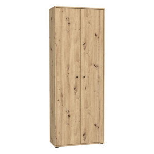 Szafa z półkami wysoka Archbox T2KK821 dąb artisan