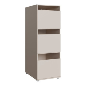Wąska szafka 50 cm do łazienki Washcab WCWM142 beż piaskowy