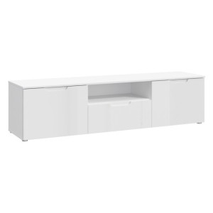 Szafka RTV nowoczesna 170 cm Sapporo SNNT131 biały