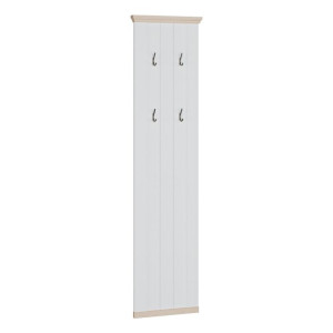 Panel wiszący ubraniowy Pontypool PNTD701 biały/dąb riva