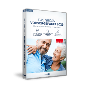 FRANZIS Das große Vorsorgepaket 2026 Software
