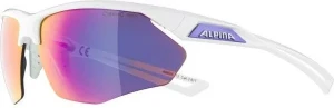 ALPINA OKULARY NYLOS HR kolor WHITE-PURPLE szkło PURPLE MIRROR Cat.3