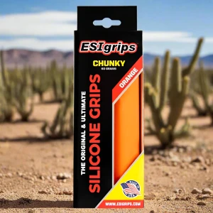Chwyty ESI Grips Chunky - Pomarańczowe