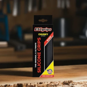 Chwyty ESI Grips Chunky - Czarne