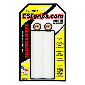 Chwyty ESI Grips Chunky - Białe