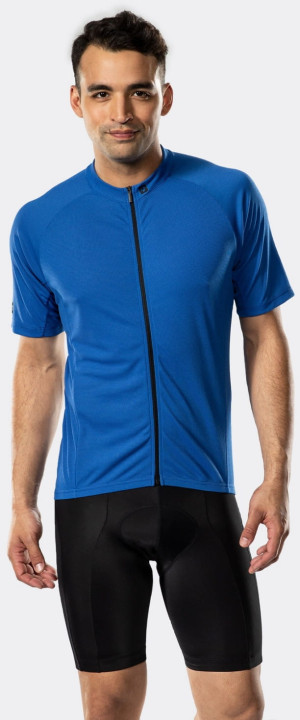 Koszulka rowerowa Bontrager Solstice niebieska S
