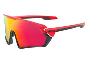 UVEX Okulary Sportstyle 231 red black mat mirror (cat. 3)