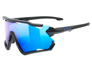 UVEX Okulary Sportstyle 228 black mat mirror blue (cat. 3)