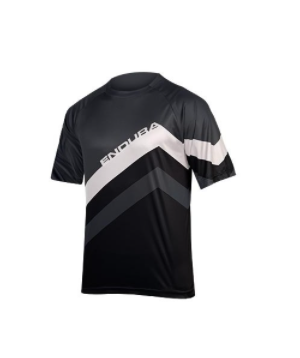 Endura Koszulka SingleTrack Core Print T czarny