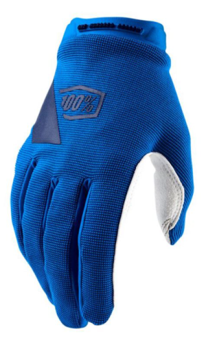 Rękawiczki damskie 100% RIDECAMP blue