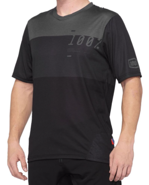 Koszulka 100% AIRMATIC krótki rękaw black