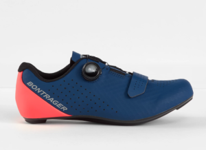 Buty szosowe Bontrager Circuit 42 Nautical Navy/Radioactive Coral
