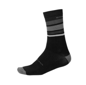 Endura Skarpetki Baabaa Merino Stripe Czarne Matowe S/m