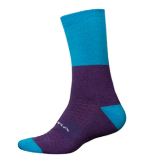 Endura Skarpetki Baa Baa Merino Winter Niebies S/m