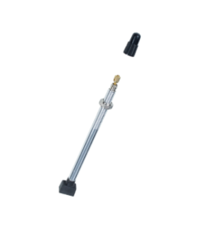 Zawór Bontrager bezdętkowy 90mm srebrny