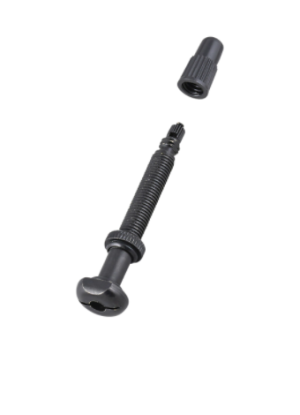 Zawór Bontrager bezdętkowy 60 mm czarny