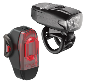 Zestaw lampki LEZYNE LED KTV DRIVE 200 przód, 10 lumenów tył