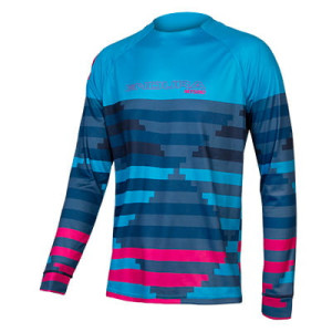 Endura Koszulka Mt500 Supercraft L/s Niebieski