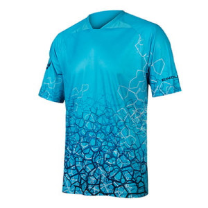 Endura Koszulka SingleTrack Print Tee niebieski