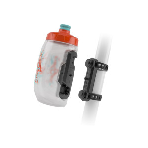 Fidlock TWIST Bidon dziecięcy 450 pomarańczowo niebieski + baza UNI 09640(CLR)