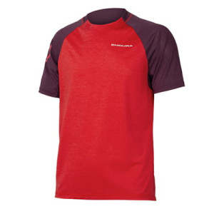 Endura Koszulka Singletrack S/S Czerwony