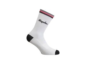 Skarpety rowerowe z logo Rapha Biały