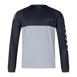 Endura Koszulka Core Printed L/S TEE Czarna
