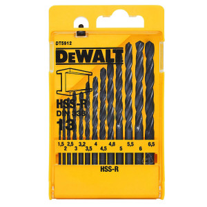 Zestaw wierteł do metalu DeWALT DT5912-QZ 13cz. 1.5-6.5mm HSS-R