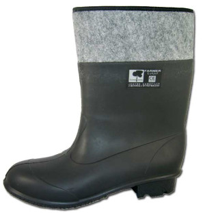 Buty filcowe, kalosze PVC 'Łukpol WZF900K41 Farmer WZ F/900/K' - rozmiar 41