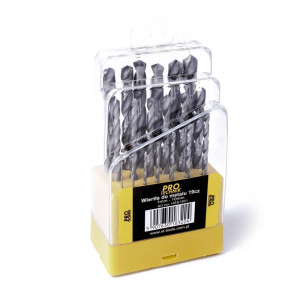 Zestaw wierteł do metalu Pro-Technik 19szt HSS