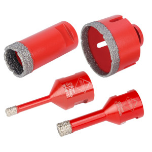 Wiertło koronowe (otwornica) diamentowe do szlifierki 'Rubi 06964' DRYGRES do płytek 10mm - wiercenie na sucho