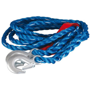 Linka holownicza sznurowa 1500kg z hakiem