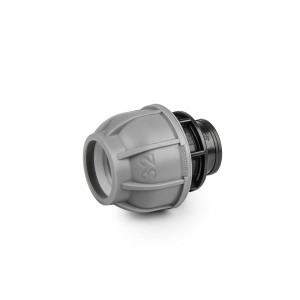 Łącznik do rur PE 'Bradas Drip System' 20mm GW 3/4" (1/10szt.) DSRA10L20F34