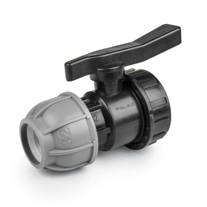 Zawór do rur PE 'Bradas Drip System' 32mm GW 1" (1/5szt.) DSRA10V32F1