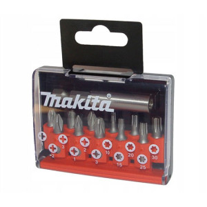 Komplet końcówek wkrętakowych z uchwytem 'Makita D-31083' - 12szt