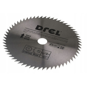 Piła tarczowa do drewna Drel TCV-2506 (bez spieku) 250mm x 30 x 60 zębów