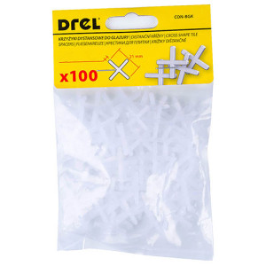 Krzyżyki do glazury 'Drel BGK-1100' 1,0mm (100szt)