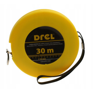 Miara zwijana (taśma miernicza) Drel MTS-1030 - 30m x 10mm - stalowa