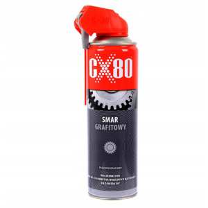 Smar grafitowy DUO SPRAY CX80 CX-60315, z aplikatorem 500ml