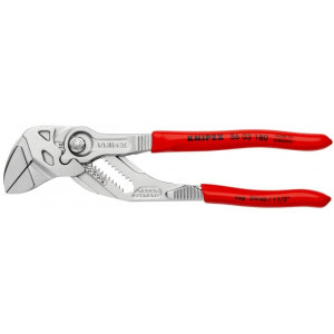 Szczypce - Klucz, nastawny 'Knipex 86 03 180' chromowany 180mm